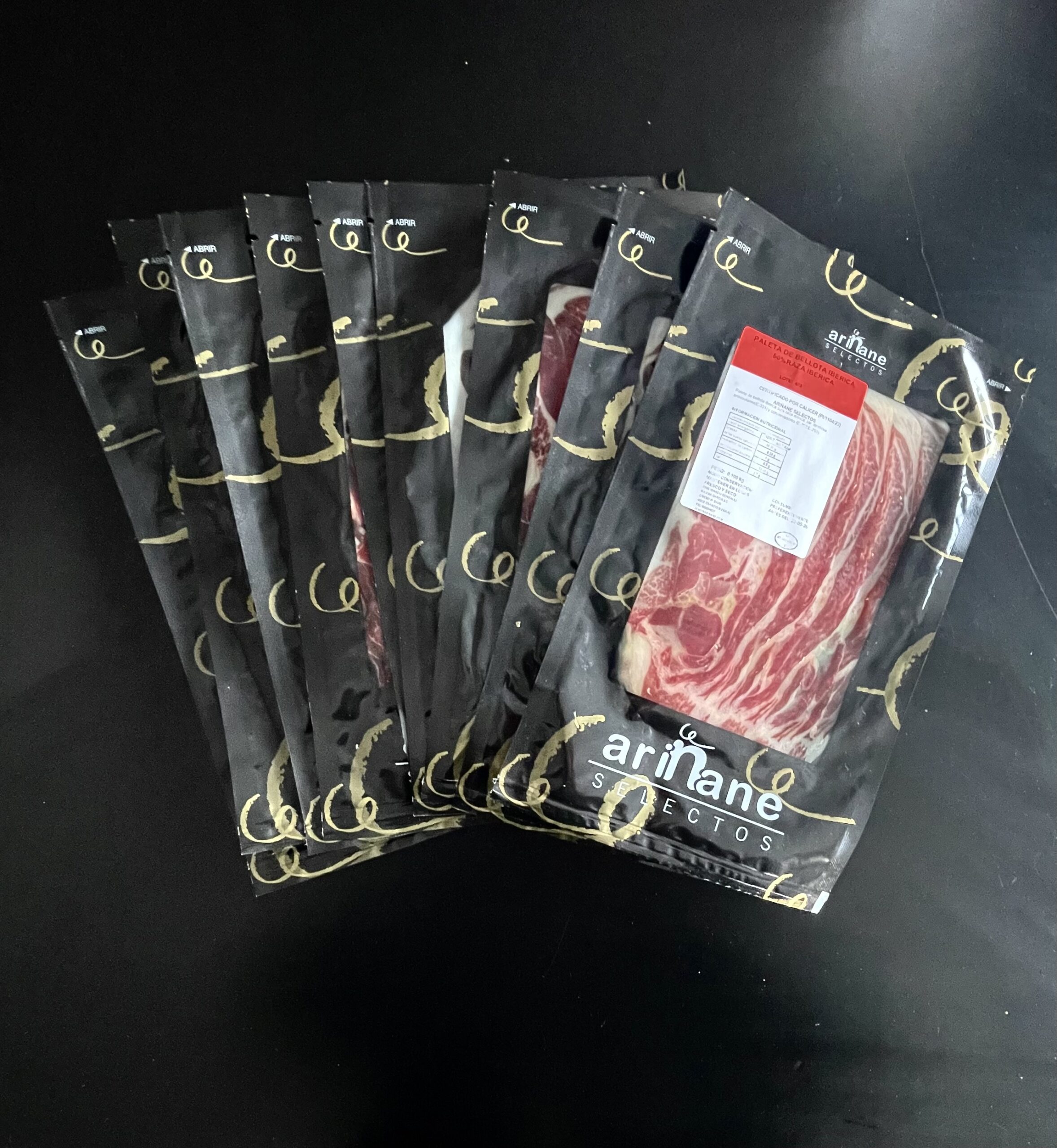 sobres de Paleta de Bellota Ibérica 50%