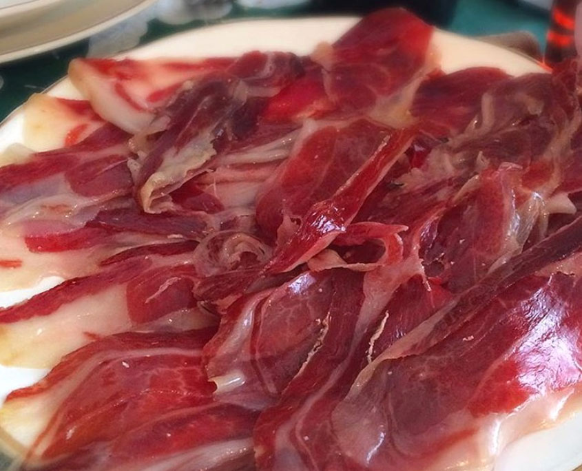 Caja de 10 sobres de Paleta de bellota 50% raza ibérica Ariñane