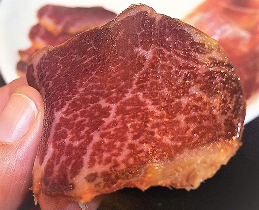Caja de 5 sobres de Lomito de bellota ibérico loncheado