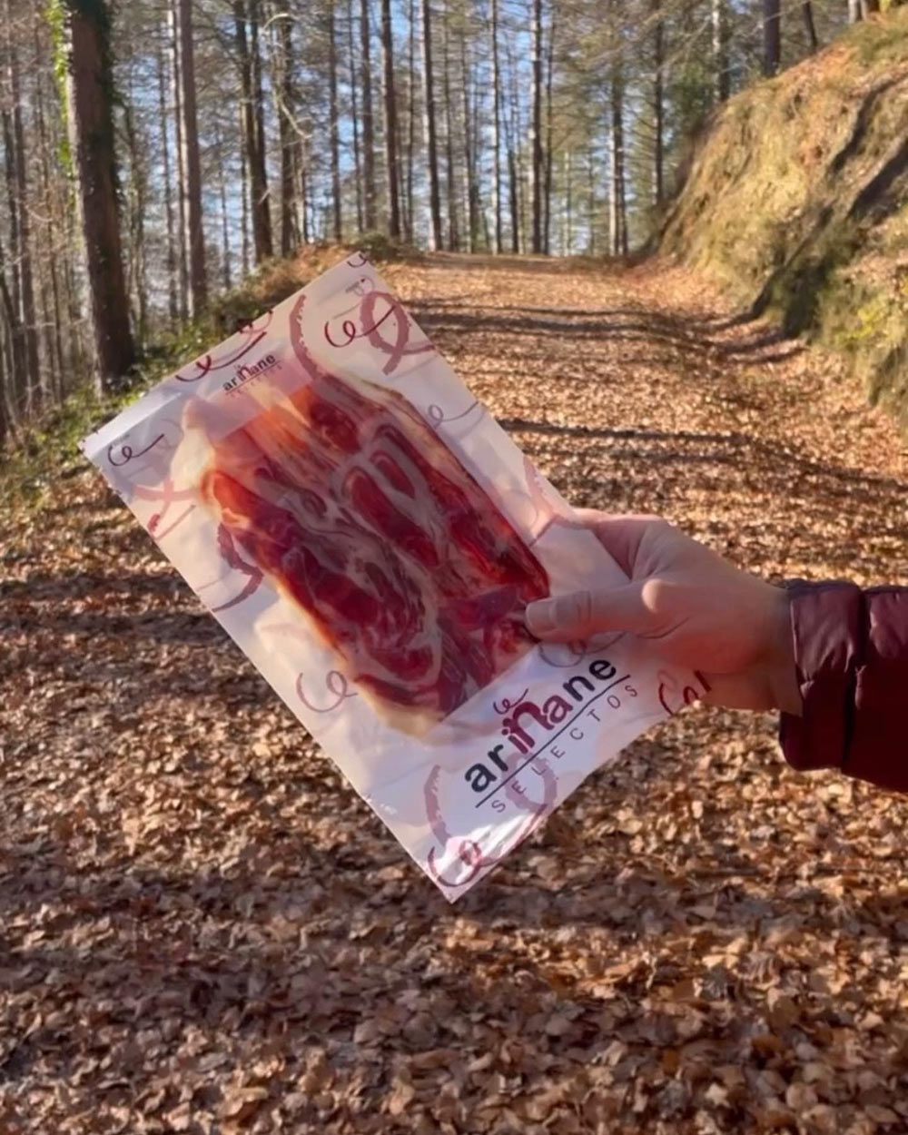 ALCANZA TUS OBJETIVOS. Con jamón ariñane llegas lejos